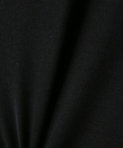 EMILY WEEK(エミリーウィーク)の「【babaco/ババコ】Twisted Cotton Back Layered ロングスリーブT / BA01-CR46(Tシャツ/カットソー・レディース・アイボリー・LARGE)」の6枚目の写真