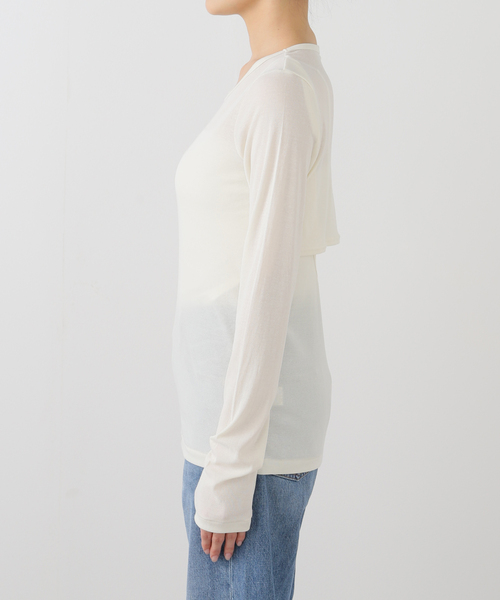 セール】【babaco/ババコ】Twisted Cotton Back Layered ロング