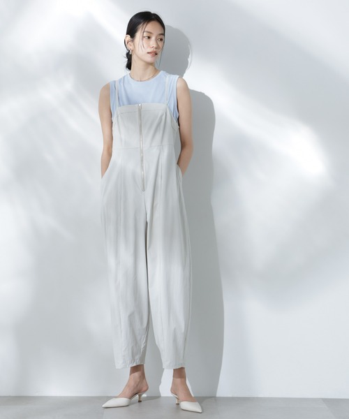 NANO universe（ナノユニバース）の「Anti Soaked(R) 汗染み防止カラフルノースリTシャツ（Tシャツ/カットソー・レディース・ライトイエロー/ライトピンク/サーモンピンク/ブルー/サックスブルー・S/M）」の12枚目の写真