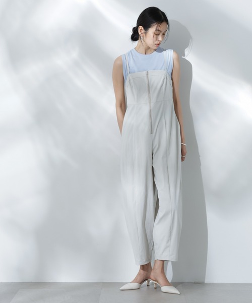 NANO universe（ナノユニバース）の「Anti Soaked(R) 汗染み防止カラフルノースリTシャツ（Tシャツ/カットソー・レディース・ライトイエロー/ライトピンク/サーモンピンク/ブルー/サックスブルー・S/M）」の13枚目の写真