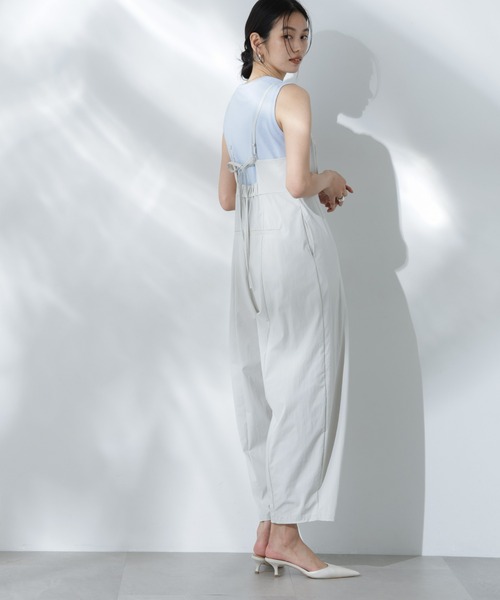 NANO universe（ナノユニバース）の「Anti Soaked(R) 汗染み防止カラフルノースリTシャツ（Tシャツ/カットソー・レディース・ライトイエロー/ライトピンク/サーモンピンク/ブルー/サックスブルー・S/M）」の15枚目の写真