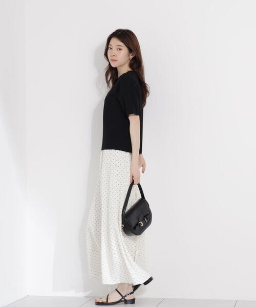PROPORTION BODY DRESSING(プロポーションボディドレッシング)の「総針Tニット / 1215170501(ニット/セーター・レディース・ブルー/ブラック/ピンク/ホワイト系その他・SMALL/MEDIUM)」の7枚目の写真