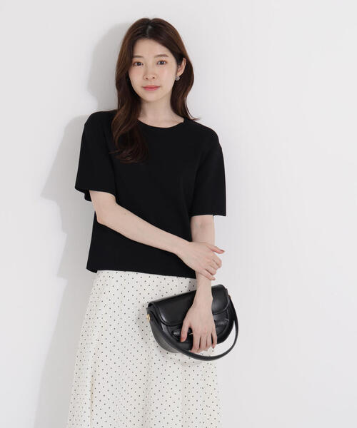 PROPORTION BODY DRESSING(プロポーションボディドレッシング)の「総針Tニット / 1215170501(ニット/セーター・レディース・ブルー/ブラック/ピンク/ホワイト系その他・SMALL/MEDIUM)」の8枚目の写真