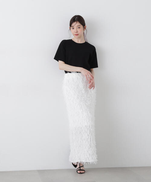 PROPORTION BODY DRESSING(プロポーションボディドレッシング)の「総針Tニット / 1215170501(ニット/セーター・レディース・ブルー/ブラック/ピンク/ホワイト系その他・SMALL/MEDIUM)」の10枚目の写真