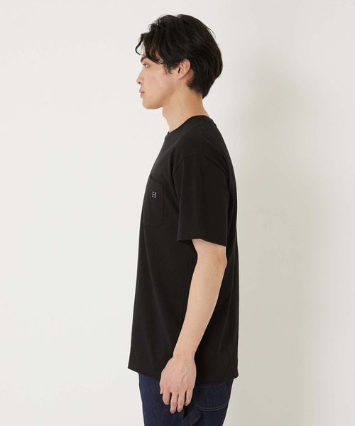 HOLLYWOOD RANCH MARKET(ハリウッドランチマーケット)の「Hエンブロイダリー ポケットショートスリーブTシャツ(Tシャツ/カットソー・メンズ・ネイビー/ブラック/ホワイト/ナチュラル・SMALL/MEDIUM/LARGE/X-LARGE)」の21枚目の写真