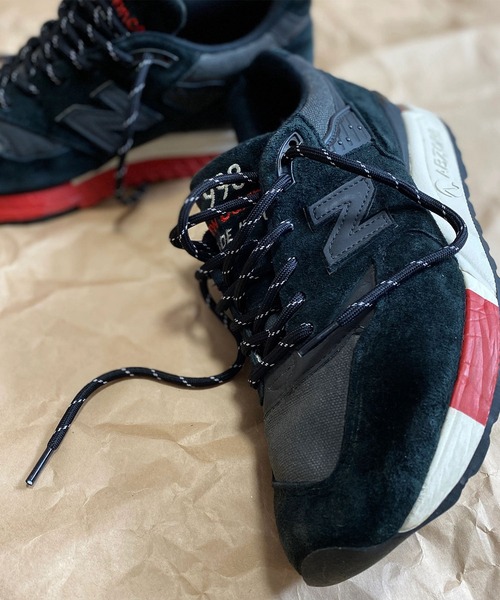 HIGHTIDE（ハイタイド）の「GETABACO ゲタバコ ROPE LACES REFLECT 120cm ロープレース リフレクト 120cm 靴紐（シューズアクセサリー・レディース・ホワイト/ブラック・FREE）」の7枚目の写真