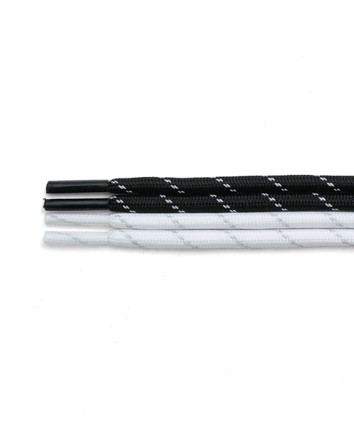 HIGHTIDE（ハイタイド）の「GETABACO ゲタバコ ROPE LACES REFLECT 120cm ロープレース リフレクト 120cm 靴紐（シューズアクセサリー・レディース・ホワイト/ブラック・FREE）」の14枚目の写真