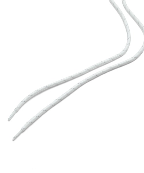 HIGHTIDE（ハイタイド）の「GETABACO ゲタバコ ROPE LACES REFLECT 120cm ロープレース リフレクト 120cm 靴紐（シューズアクセサリー・レディース・ホワイト/ブラック・FREE）」の12枚目の写真