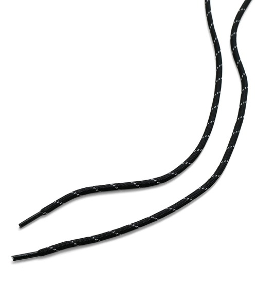 HIGHTIDE（ハイタイド）の「GETABACO ゲタバコ ROPE LACES REFLECT 120cm ロープレース リフレクト 120cm 靴紐（シューズアクセサリー・レディース・ホワイト/ブラック・FREE）」の13枚目の写真