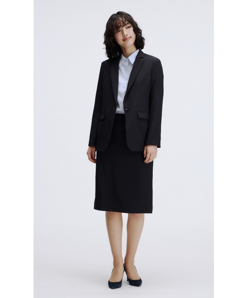 AOYAMA(アオヤマ)の「【透けないブラウス】透けない!レギュラーカラーシャツ/サックスブルー/無地/長袖|通勤&オフィス&入卒&セレモニー&オケージョン|形態安定・ストレッチ・UVカット・消臭・大きいサイズあり|(ビジネスシャツ・レディース・サックスブルー・9号/11号/21号/15号/7号/19号/17号/5号/13号)」の9枚目の写真