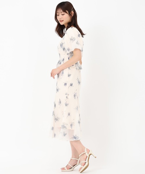 MISCH MASCH(ミッシュマッシュ)の「ブラウス×キャミワンピアンサンブル(アンサンブル・レディース・ブラック/ホワイト×ブラック・フリ-)」の12枚目の写真
