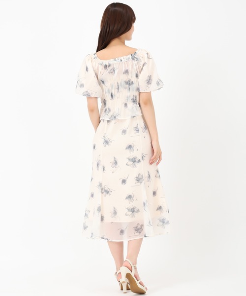 MISCH MASCH(ミッシュマッシュ)の「ブラウス×キャミワンピアンサンブル(アンサンブル・レディース・ブラック/ホワイト×ブラック・フリ-)」の13枚目の写真