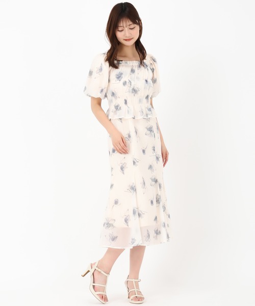MISCH MASCH(ミッシュマッシュ)の「ブラウス×キャミワンピアンサンブル(アンサンブル・レディース・ブラック/ホワイト×ブラック・フリ-)」の19枚目の写真