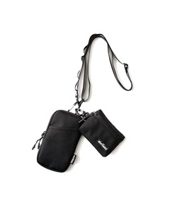off-white ロゴテープナイロンショルダーバッグ ポーチ ブランド古着】ロゴテープナイロンショルダーバッグ ポーチ