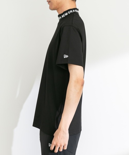 Tシャツ・カットソー NEW ERA GOLF SS MID NECK T-SHIRTS 5FT714 セール】NEW ERA GOLF SHORT-SLEEVE MID NECK T-SHIRTS（Tシャツ