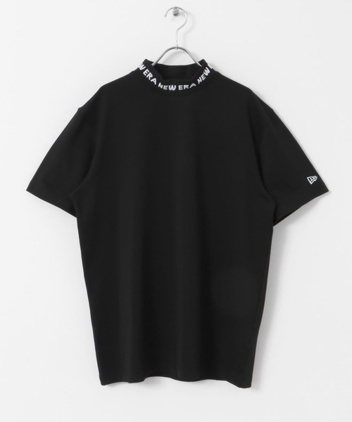 NEW ERA(ニューエラ)の「NEW ERA GOLF SHORT-SLEEVE MID NECK T-SHIRTS(Tシャツ/カットソー・メンズ・ブラック・MEDIUM/LARGE)」の5枚目の写真
