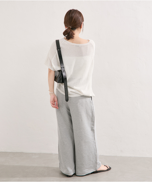 【1度着用のみ美品】 ジャーナルスタンダード ペーパーヤーンプルオーバー ニット JOURNAL STANDARD（ジャーナルスタンダード）の「ペーパーヤーン