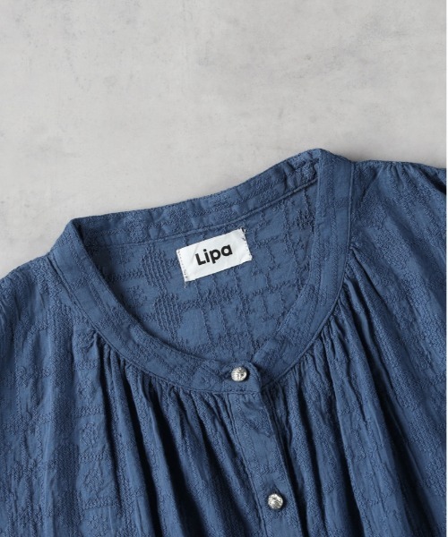 Right-on(ライトオン)の「Other(ソノタ)【レディース】「インド刺繍」ノースリーブシャツ(その他トップス・レディース・ブルー/ダークグレー・M/L)」の14枚目の写真
