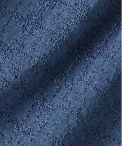 Right-on(ライトオン)の「Other(ソノタ)【レディース】「インド刺繍」ノースリーブシャツ(その他トップス・レディース・ブルー/ダークグレー・M/L)」の19枚目の写真