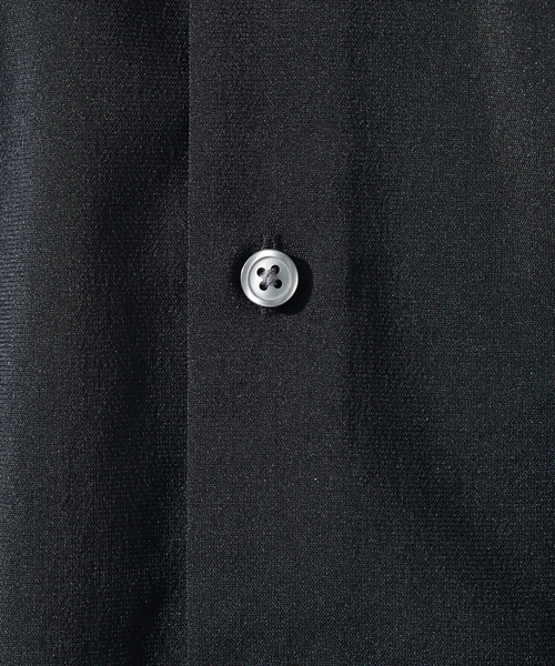 ABAHOUSE GRAY(アバハウスグレイ)の「【リネンタッチ】7分袖シャツ(シャツ/ブラウス・メンズ・ホワイト/パープル/ブラック/サックスブルー/モカ/セージグリーン・46/48/50)」の13枚目の写真