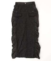 Perfect Suit FActory（パーフェクトスーツファクトリー）の「ギャザーネップスカート【DIP IN CHOCOLATE】（スカート）」