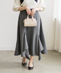ラッフルマーメイドスカート