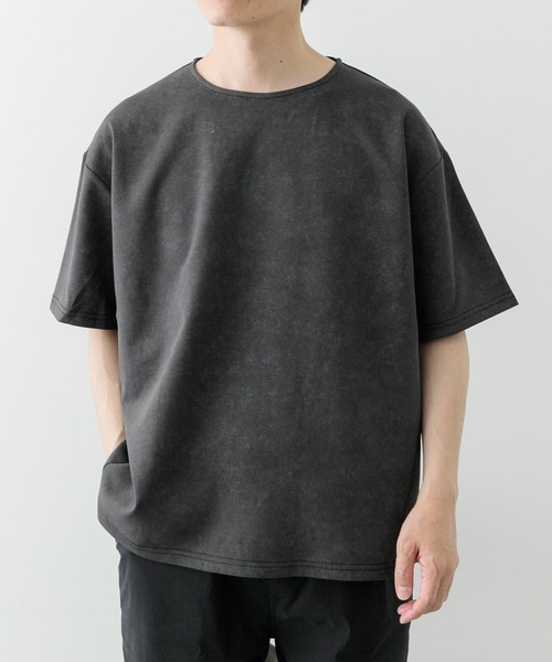 ITEMS URBANRESEARCH(アイテムズ アーバンリサーチ)の「ワンポイント刺繍フェードポンチtops(Tシャツ/カットソー・メンズ・カーキ/ネイビー/ブラック・LARGE/MEDIUM)」の14枚目の写真