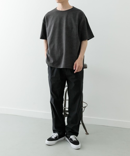 ITEMS URBANRESEARCH(アイテムズ アーバンリサーチ)の「ワンポイント刺繍フェードポンチtops(Tシャツ/カットソー・メンズ・カーキ/ネイビー/ブラック・LARGE/MEDIUM)」の19枚目の写真