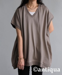 antiqua｜アンティカのTシャツ/カットソー（Vネック）通販 - ZOZOTOWN