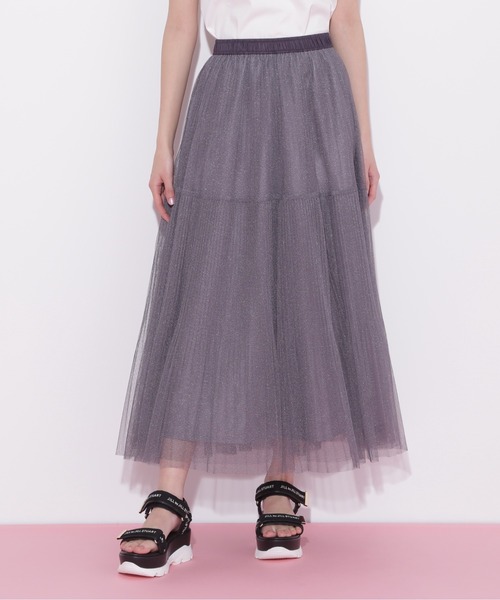 JILL by JILL STUART(ジルバイジルスチュアート)の「◇ボリュームティアードチュールスカート(スカート・レディース・ホワイト/ブルー/グレー系その他/ピンク・FREE)」の15枚目の写真