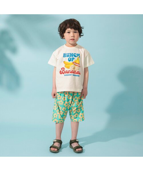 BREEZE（ブリーズ）の「【ジュニア対応】スナック&フルーツ半袖Tシャツ（Tシャツ/カットソー・キッズ・オフホワイト/ブルー/チャコール/グリーン・110/100/90/80/140/130/120）」の16枚目の写真