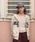 MILKFED.i~NtFhj́uCOLLEGE PATCH ZIP UP HOODIEip[J[jvbI[g~[