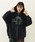 MILKFED.i~NtFhj́uCOLLEGE PATCH ZIP UP HOODIEip[J[jvblCr[