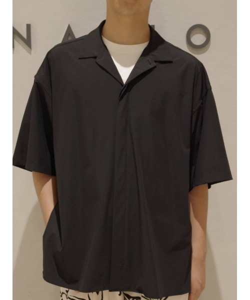 onegravity(ワングラビティ)の「onegravity / トリコット オーバーレイヤーシャツ(シャツ/ブラウス・メンズ・ブラック・SMALL/MEDIUM/LARGE/X-LARGE)」の10枚目の写真