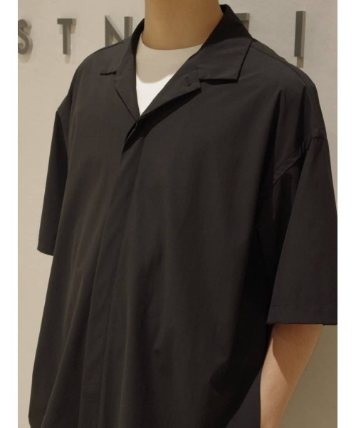 onegravity(ワングラビティ)の「onegravity / トリコット オーバーレイヤーシャツ(シャツ/ブラウス・メンズ・ブラック・SMALL/MEDIUM/LARGE/X-LARGE)」の11枚目の写真