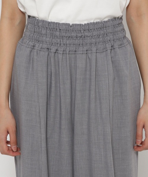 LEPSIM（レプシィム）の「スラックスギャザーWフレアパンツ　290494（その他パンツ・レディース・ブラック/グレー/ネイビー/グレイッシュベージュ・FREE）」の21枚目の写真