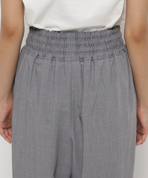 やっほ様 LEPSIM パンツ スラックスギャザーWフレアパンツ 290494