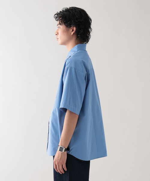 RAGEBLUE（レイジブルー）の「アソート/オーバーサイズアセテートシャツ/ストライプシャツ（シャツ/ブラウス・メンズ・ライトブルー/ブルー/ネイビー/ホワイト・FREE/MEDIUM）」の19枚目の写真