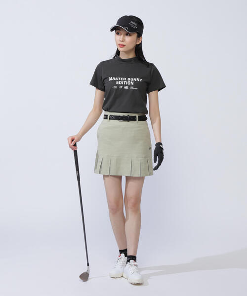 MASTER BUNNY EDITION】リバーシブルメッシュ半袖モックネック