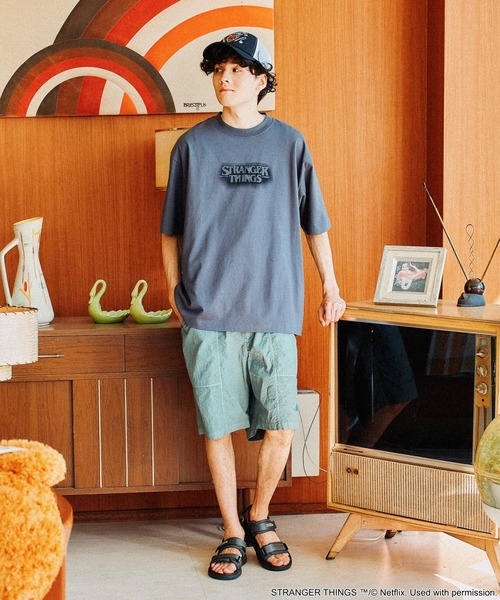セール】【STRANGER THINGS】コラボ プリントTシャツ Season 1（T