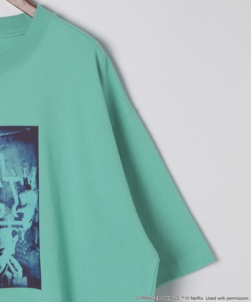 niko and...(ニコアンド)の「【STRANGER THINGS】コラボ プリントTシャツ Season 1(Tシャツ/カットソー・メンズ・アイボリー/チャコール/ブラック/ライトブルー・LARGE/MEDIUM)」の17枚目の写真