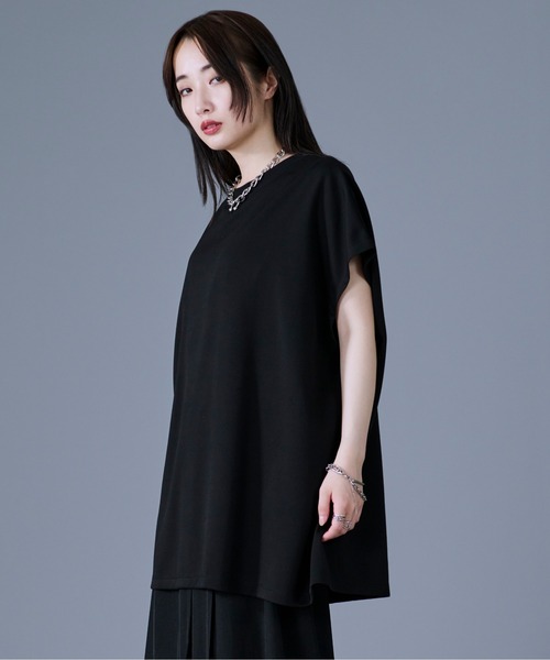 Ellno Loset（エルノロゼット）の「スネーク刺繍ノースリーブTシャツ（Tシャツ/カットソー・メンズ・オフホワイト/ブラック・SMALL/MEDIUM/LARGE）」の22枚目の写真