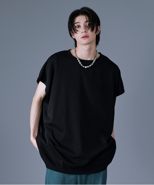 スネーク刺繍ノースリーブTシャツ（Tシャツ/カットソー）｜Ellno Loset