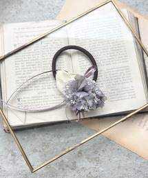 m.soeur | アジサイの花束ヘアゴム(ヘアゴム)