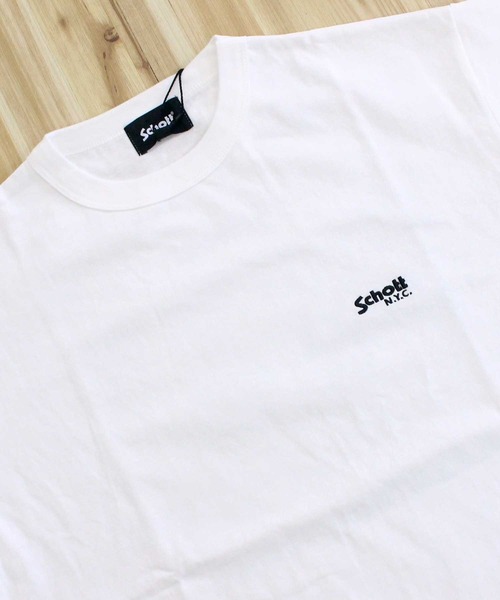 Schott(ショット)の「T-SHIRT ARCHIVE TAG(Tシャツ/カットソー・メンズ・ブラック/グレー/ホワイト・L/XL/XXL/M)」の6枚目の写真