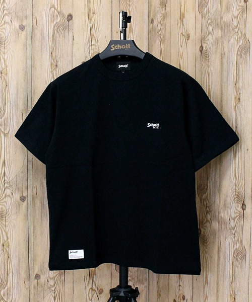 Schott(ショット)の「T-SHIRT ARCHIVE TAG(Tシャツ/カットソー・メンズ・ブラック/グレー/ホワイト・L/XL/XXL/M)」の8枚目の写真