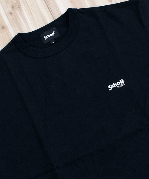 Schott(ショット)の「T-SHIRT ARCHIVE TAG(Tシャツ/カットソー・メンズ・ブラック/グレー/ホワイト・L/XL/XXL/M)」の10枚目の写真
