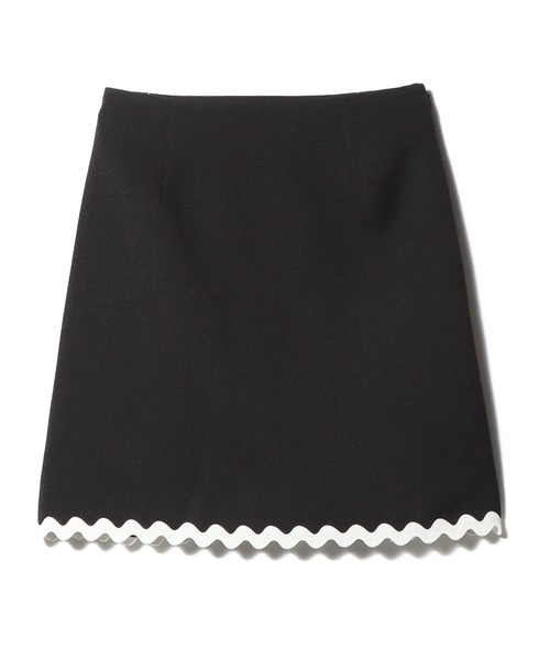 ESTNATION（エストネーション）の「ESTNATION / バイカラー スカート（スカート・レディース・ブラック/オフホワイト・36/38）」の6枚目の写真