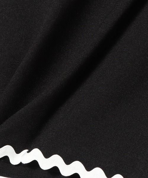 ESTNATION（エストネーション）の「ESTNATION / バイカラー スカート（スカート・レディース・ブラック/オフホワイト・36/38）」の10枚目の写真