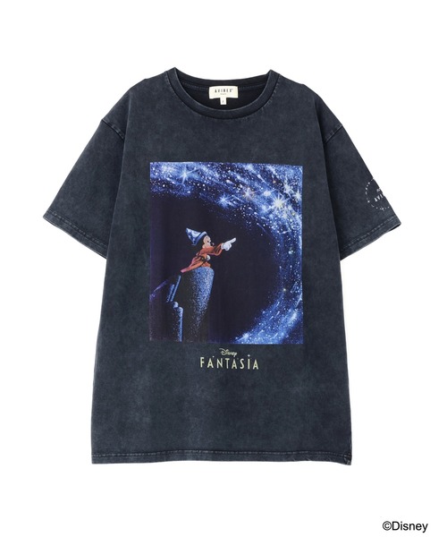 Disney(ディズニー)の「《Disney Collection》FANTASIA / MICKEY MOUSE / FILM MAGIC T-SHIRT / AVIREX WOMAN(Tシャツ/カットソー・レディース・チャコール/オフホワイト・FREE)」の11枚目の写真
